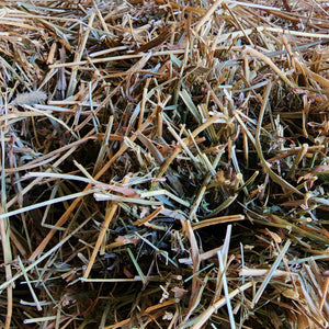 Stemmy hay for horses