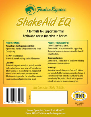 ShakeAid EQ ™