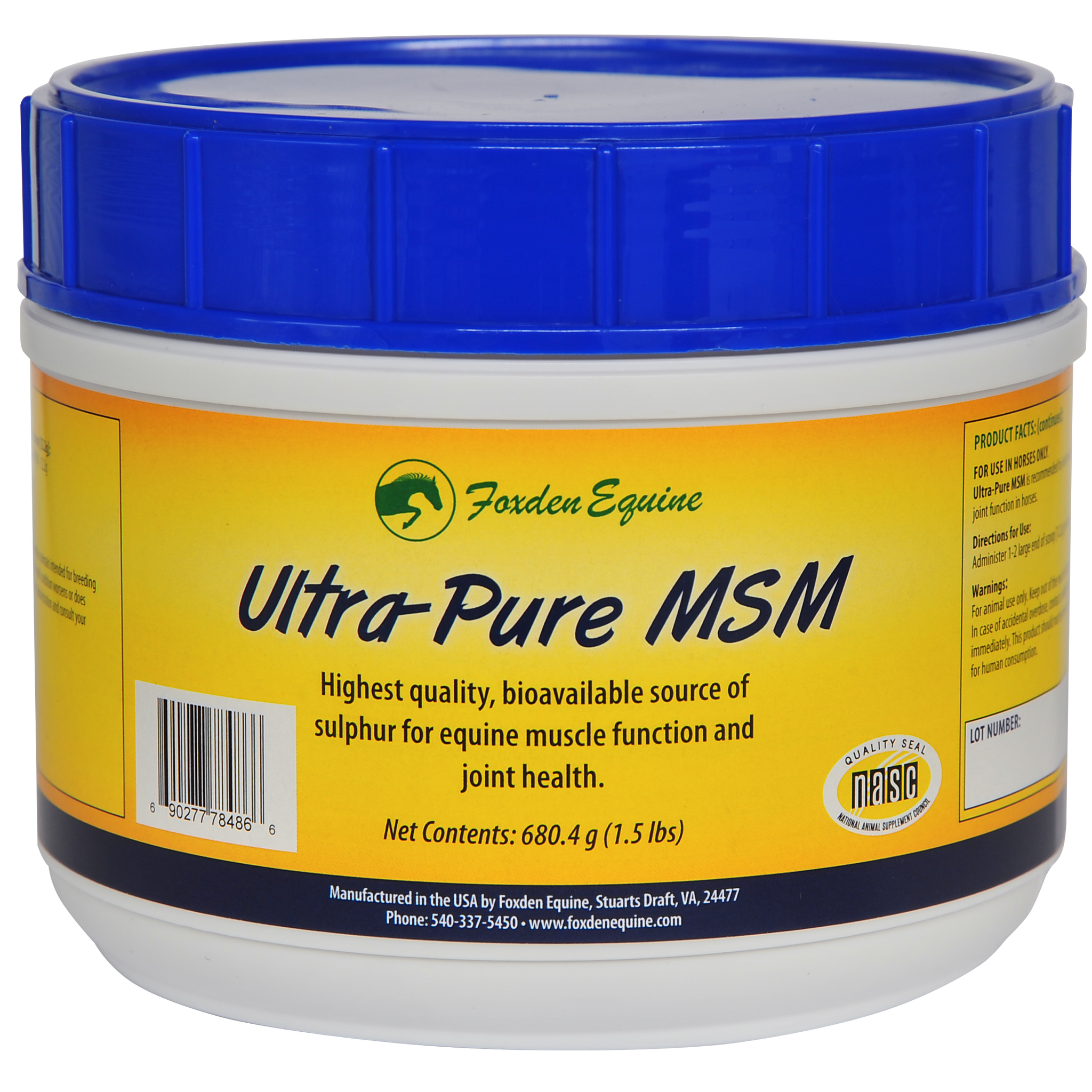 Ultra Pure Methyl Sulfonyl Methane (MSM)